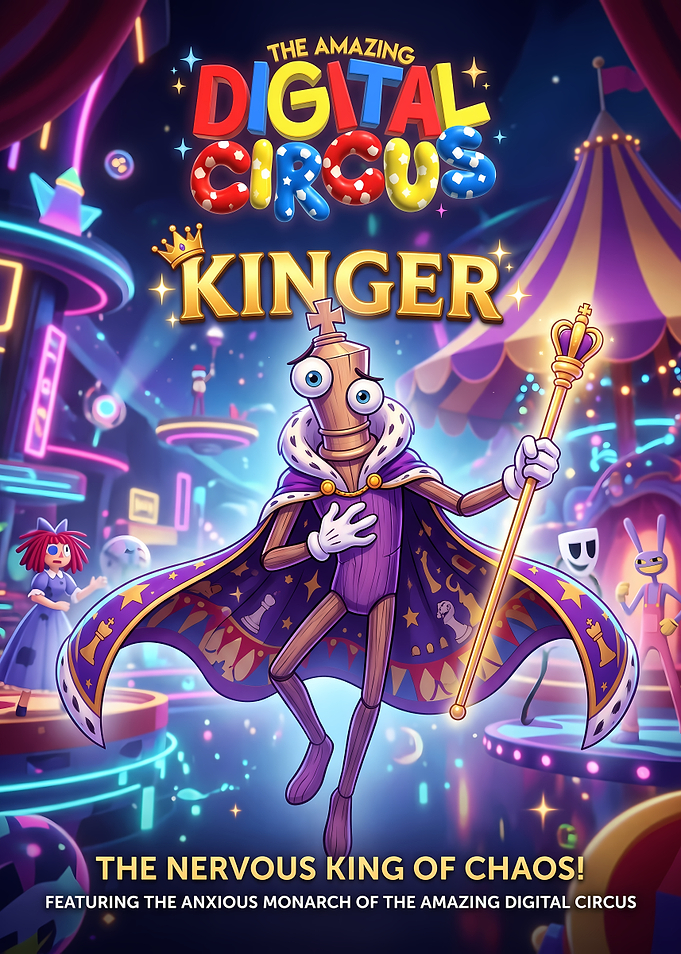The Amazing Digital Circus Kinger Poster