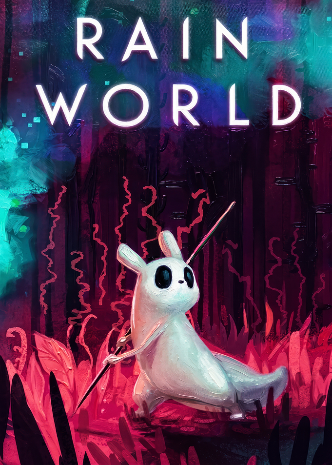 Rain World Slugcat Poster