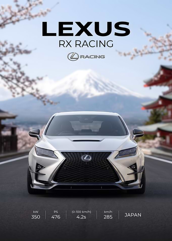 Lexus RX Racing Concept Poster