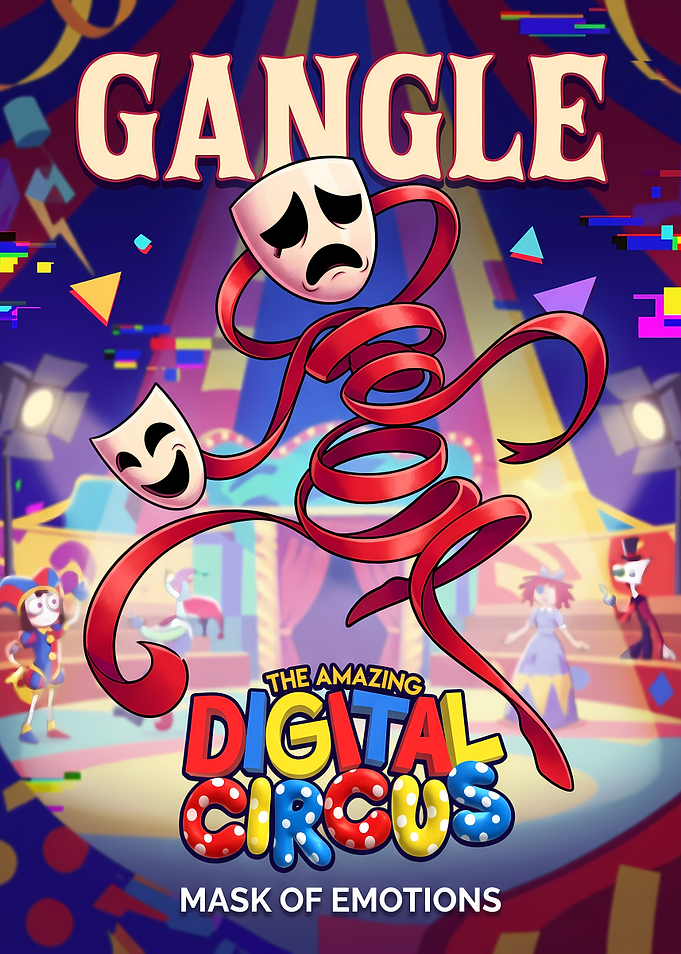 Gangle The Amazing Digital Circus Poster