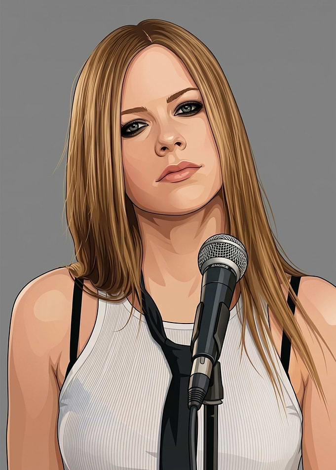 Avril Lavigne Portrait