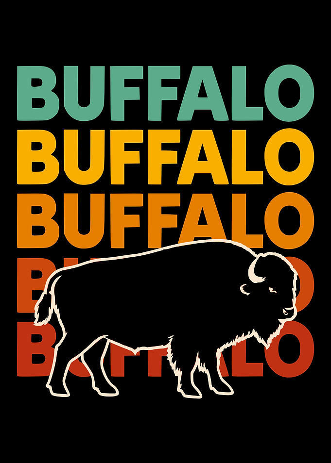 Retro Buffalo