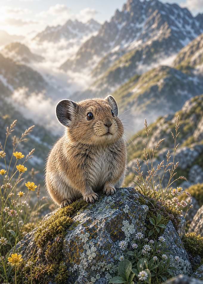 Pika Alpine Morning