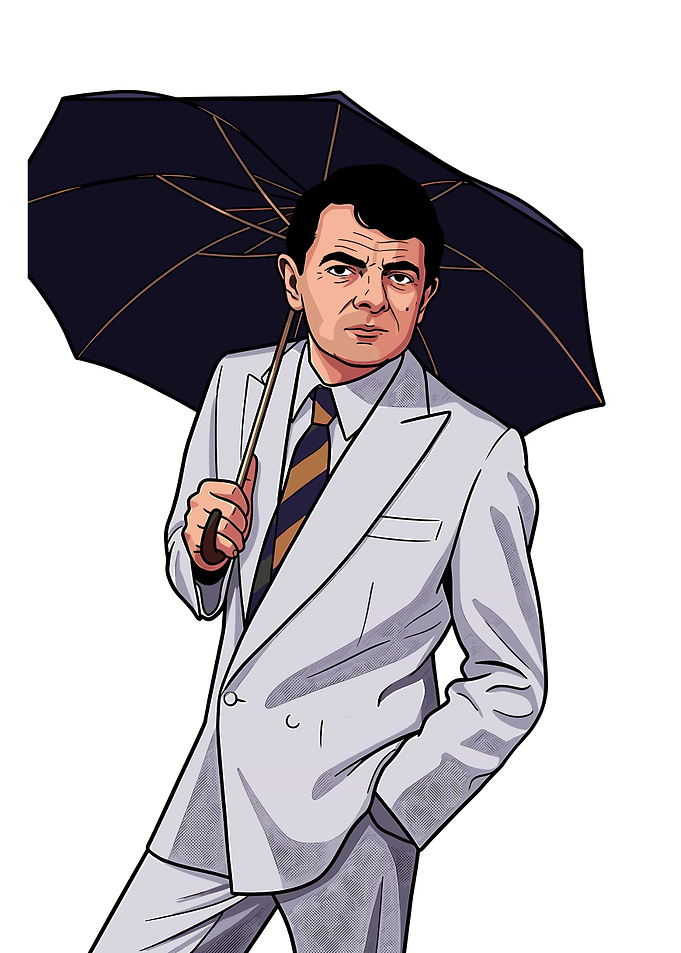 Rowan Atkinson as Johnny English