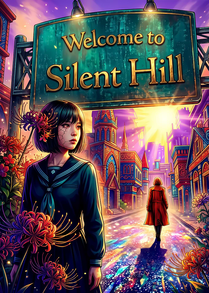 Welcome to Silent Hill Anime Art