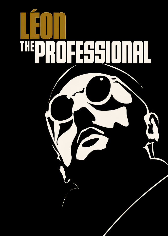 Léon The Professional Minimalist Poster