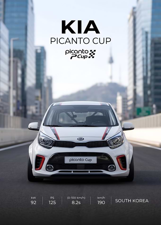 Kia Picanto Cup Racing Car