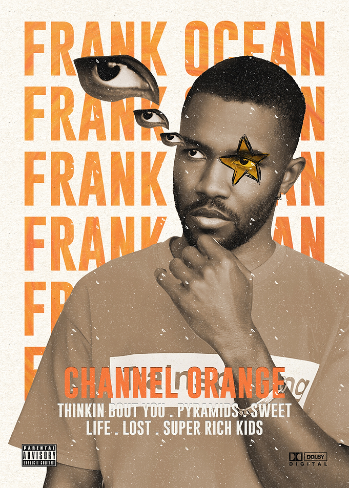Frank Ocean Channel Orange Poster