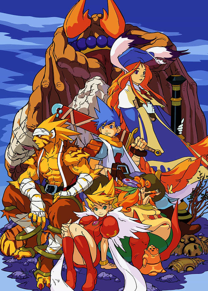 Breath of Fire III Character Illustration