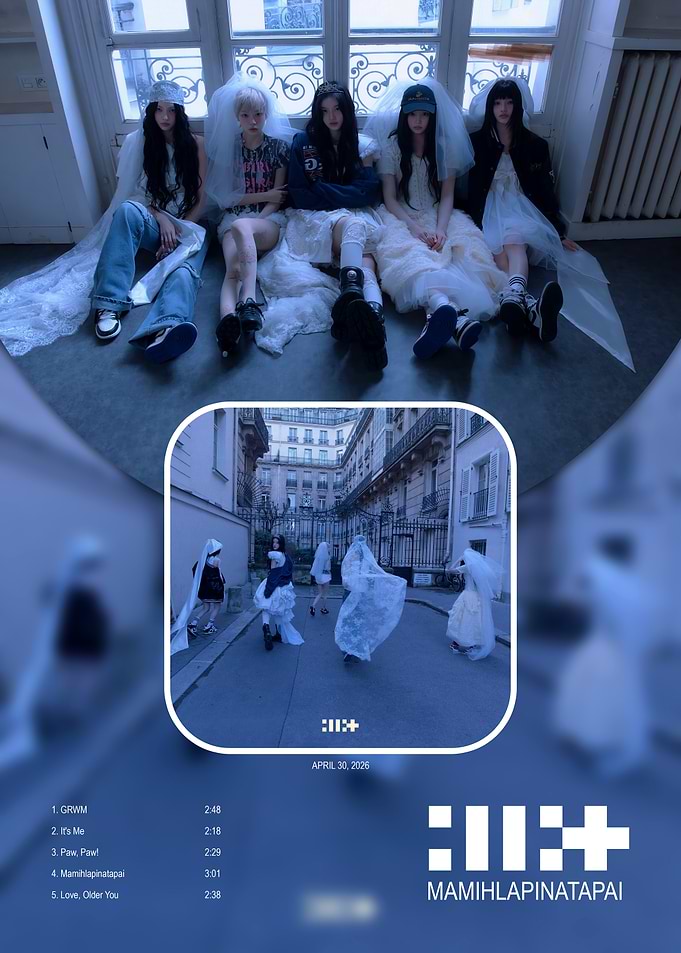 illit MAMIHLAPINATAPAI Album Concept Poster