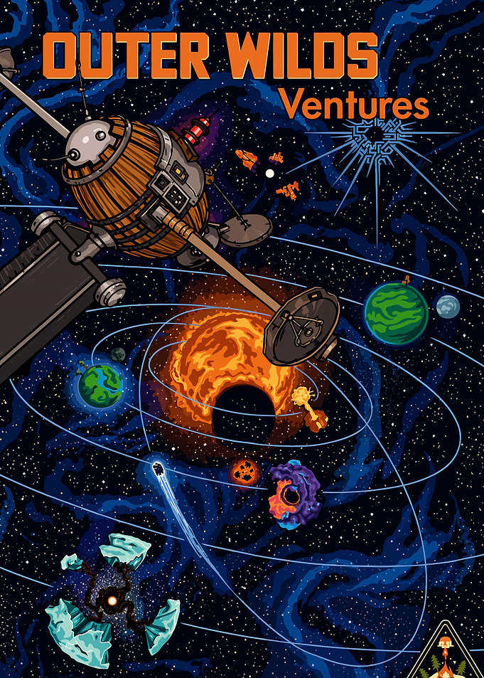 Outer Wilds Ventures Space Poster