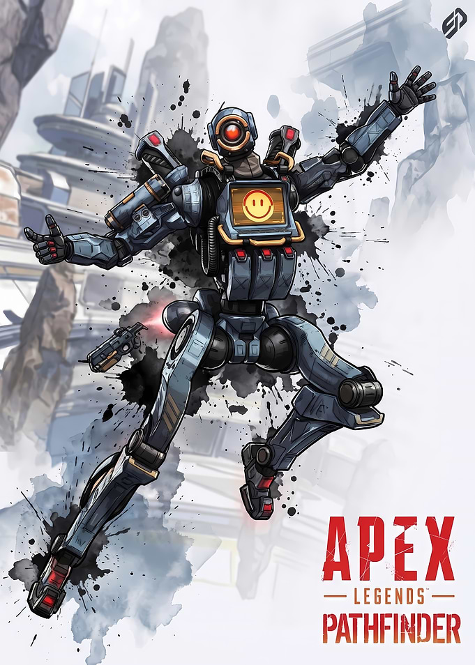 Apex Legends Pathfinder Character Art