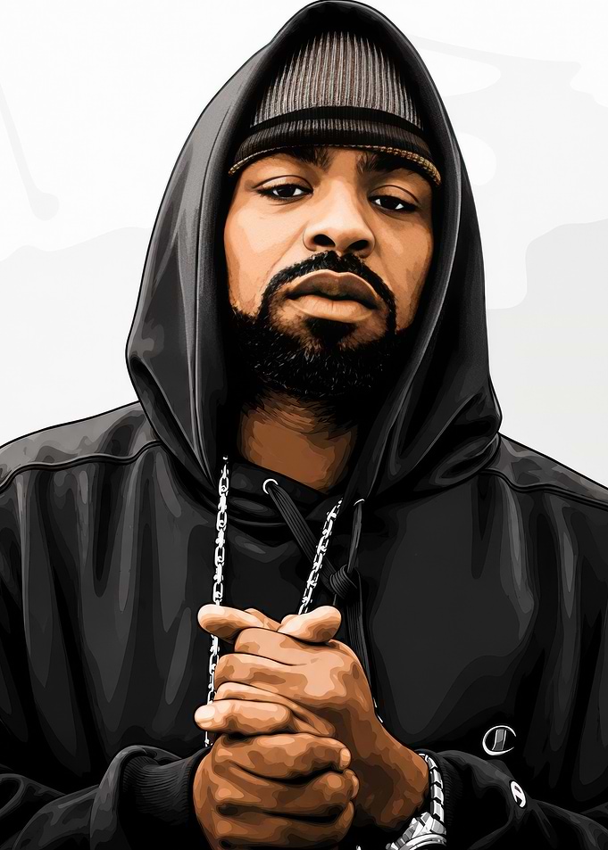 Method Man Digital Portrait