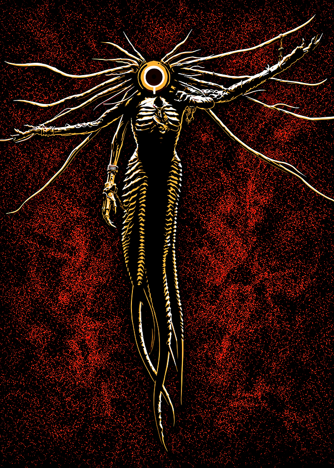 Eldritch Horror Entity Digital Art