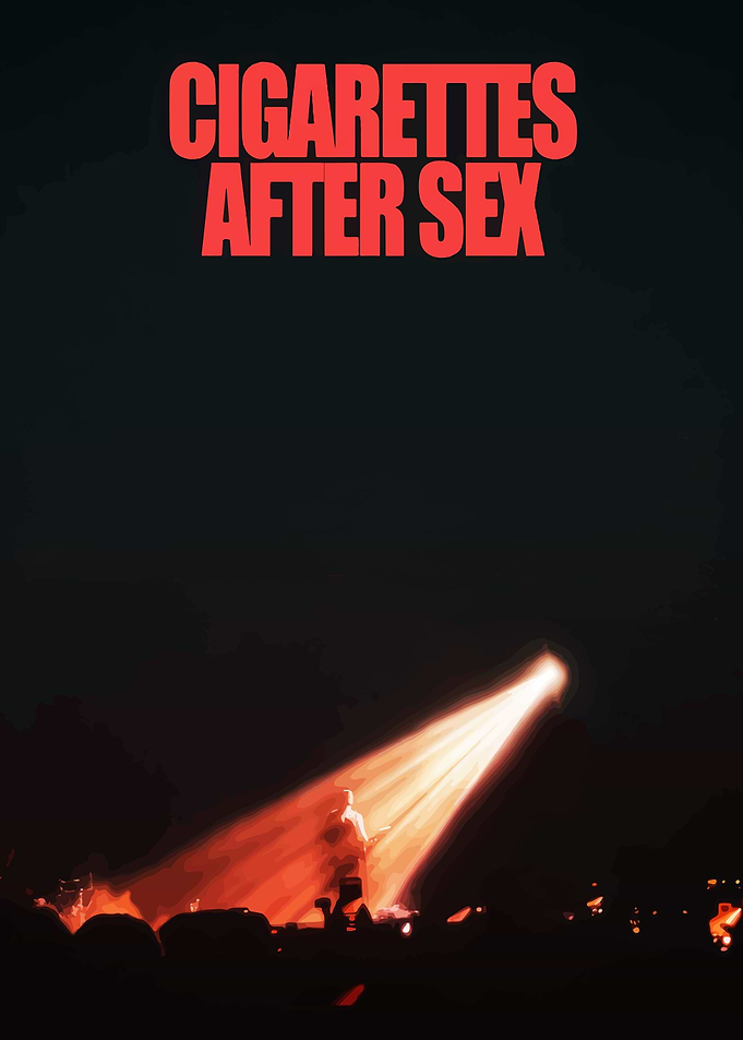 Cigarettes After Sex Concert Poster