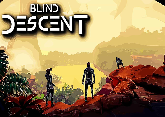 Blind Descent Game Concept Art