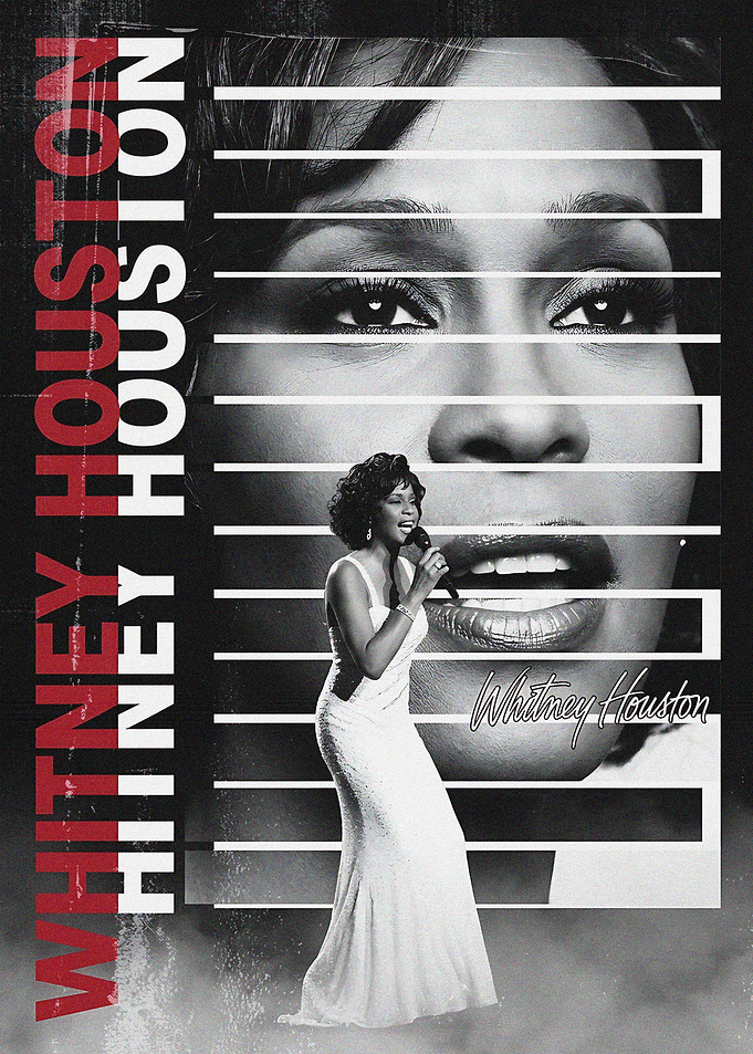 Whitney Houston Tribute Poster