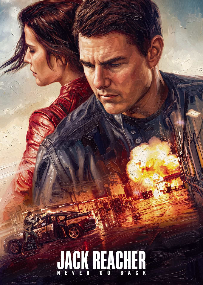 Jack Reacher Never Go Back Poster