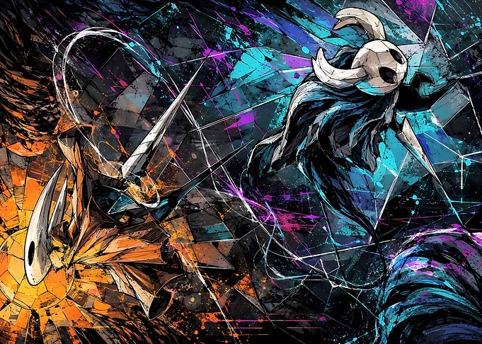 Hollow Knight Contrast Art