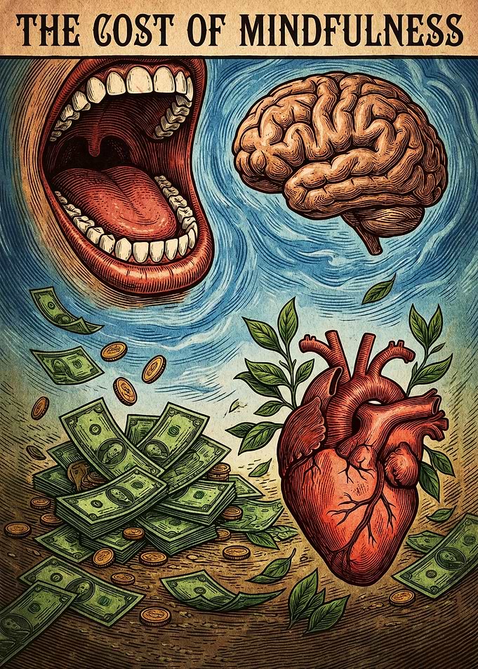 The Cost of Mindfulness Illustration