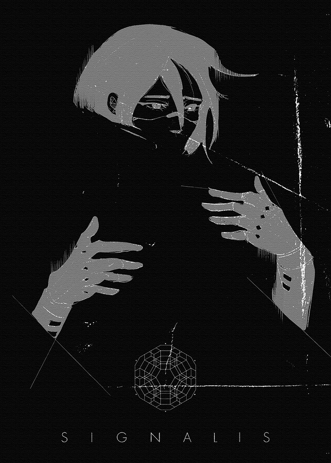Signalis Elster Minimalist Poster