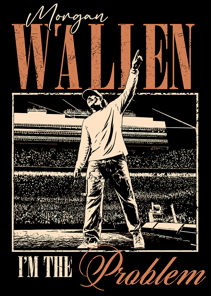 Morgan Wallen I'm The Problem Graphic