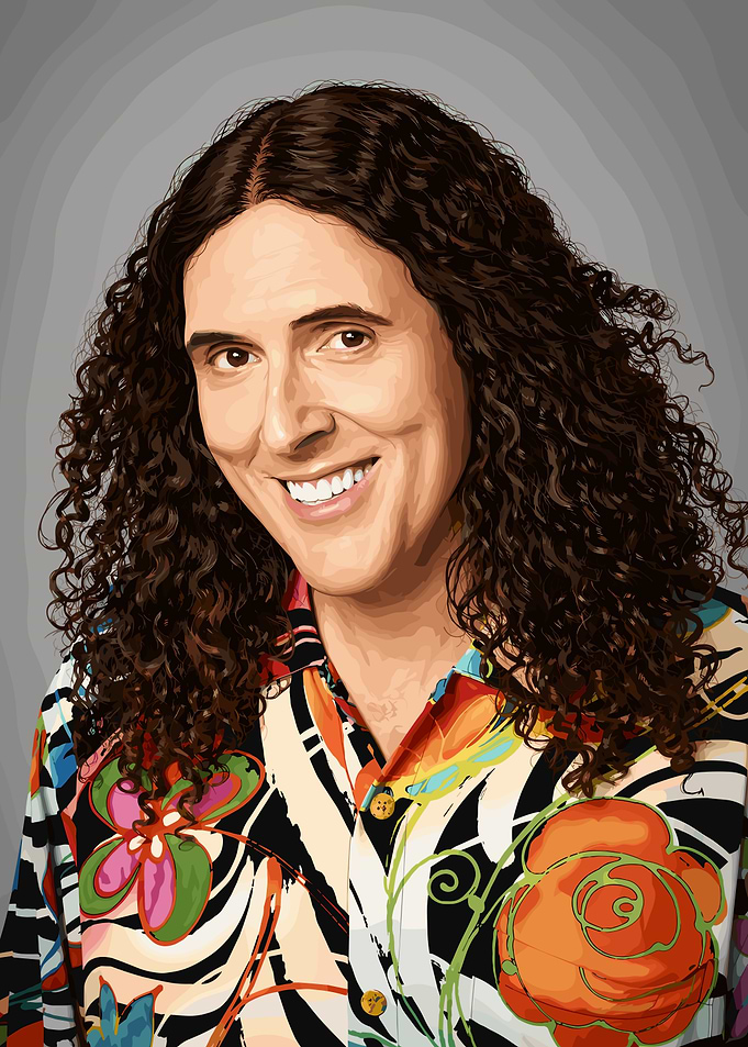 Weird Al Yankovic Vector Portrait