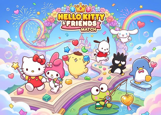 Hello Kitty and Friends Match Game