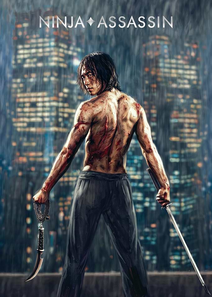 Ninja Assassin Movie Poster Art