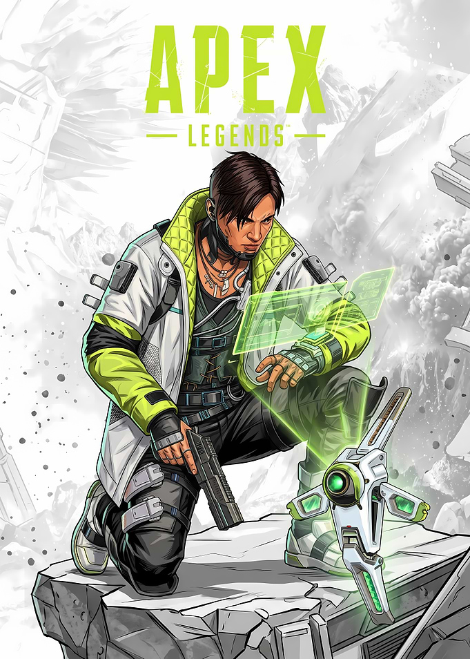 Apex Legends Crypto Character Poster