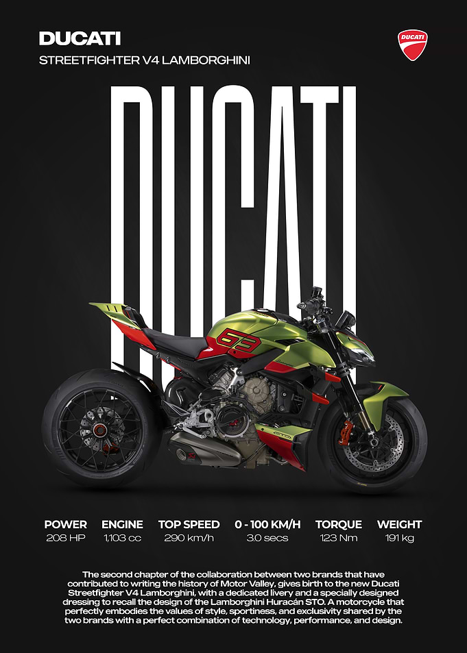 Ducati Streetfighter V4 Lamborghini Edition