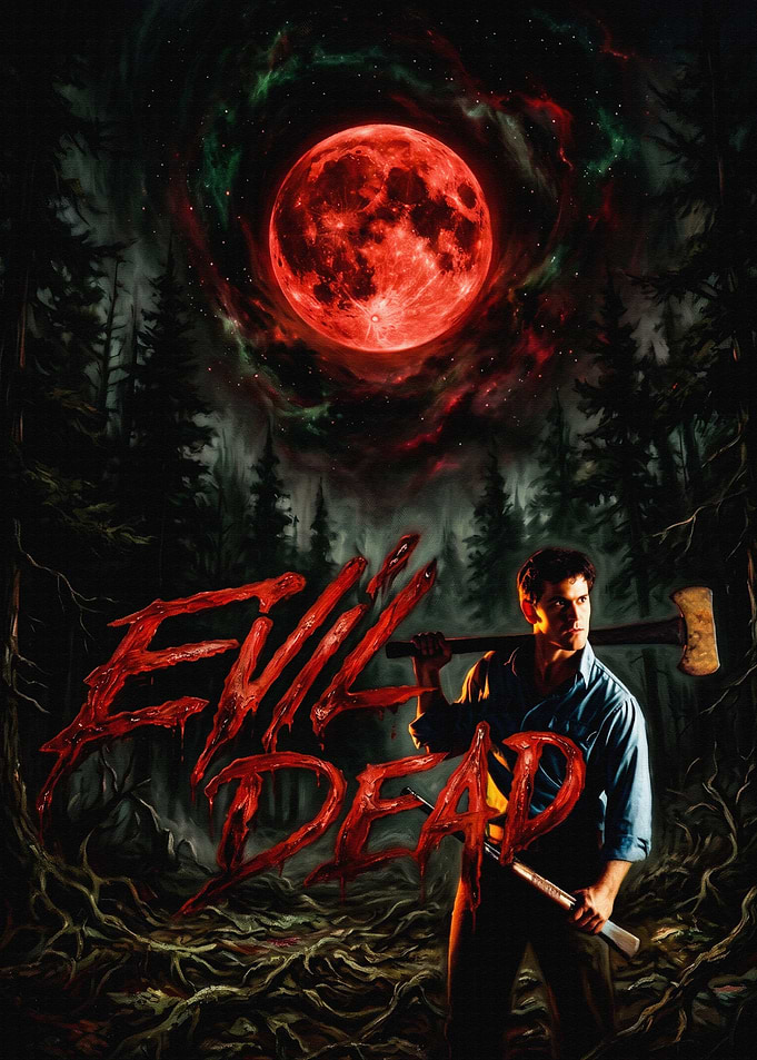 Evil Dead Ash Williams Poster
