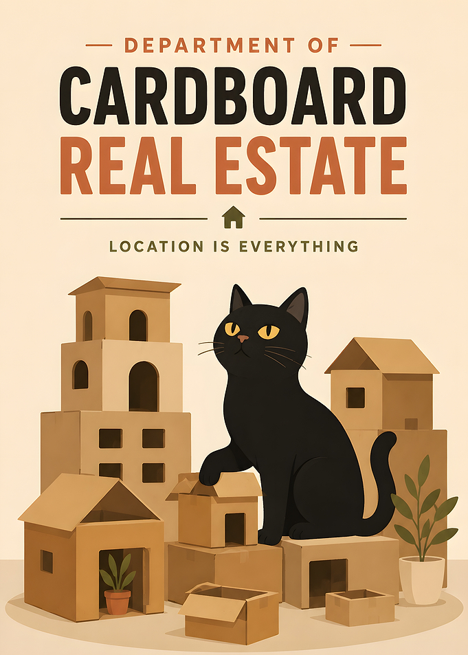 Department of Cardboard Real Estate