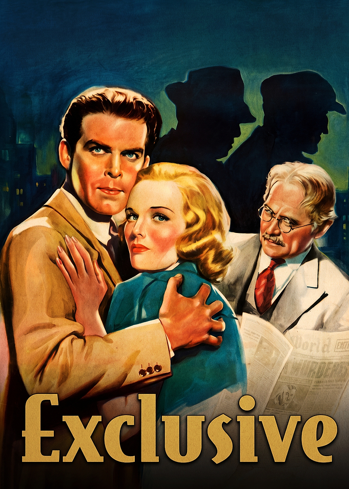 Exclusive 1937 Vintage Movie Poster