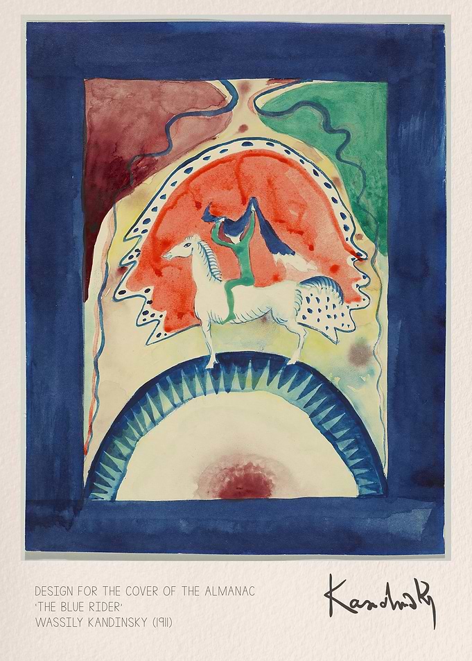 Wassily Kandinsky The Blue Rider Cover