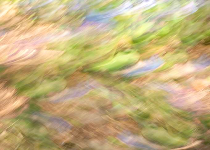 Abstract Motion Blur Nature Background