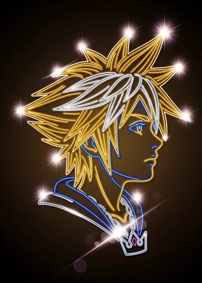 Sora Neon Portrait