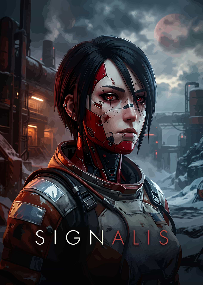 Signalis Elster Character Portrait