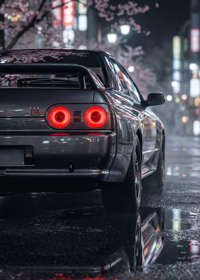 Nissan GT-R R32 Night Cherry blossom