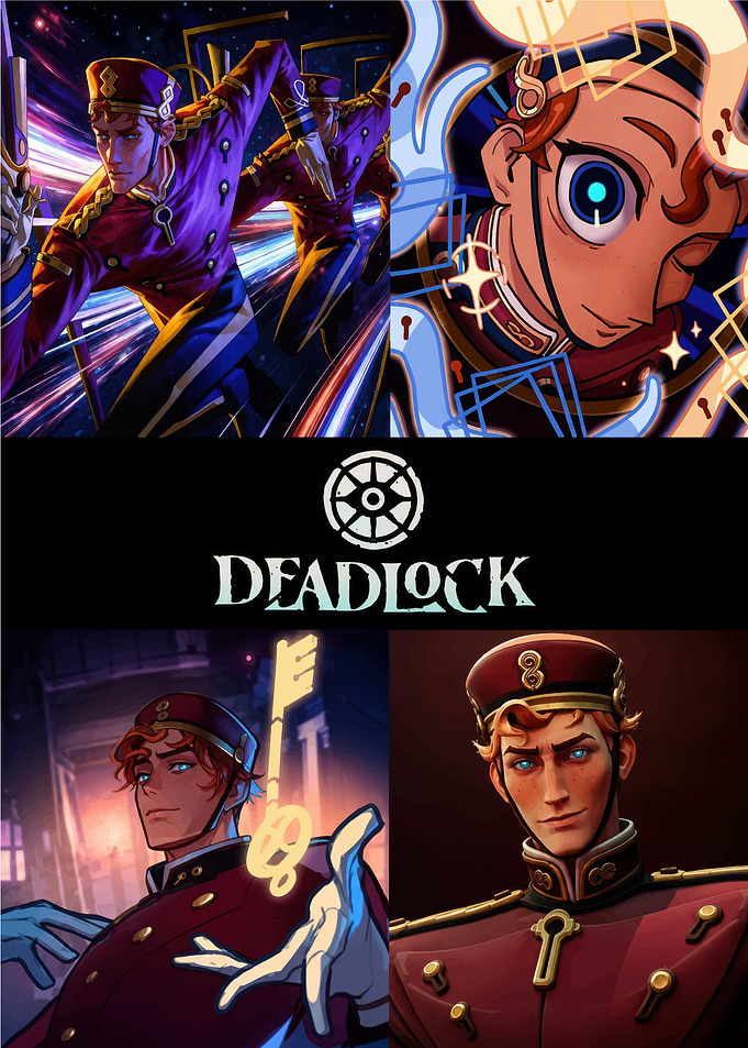Deadlock Game Character Collage