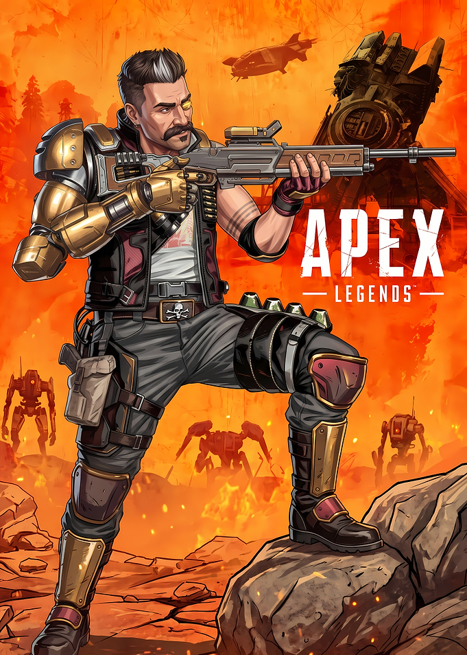 Apex Legends Fuse Character Poster