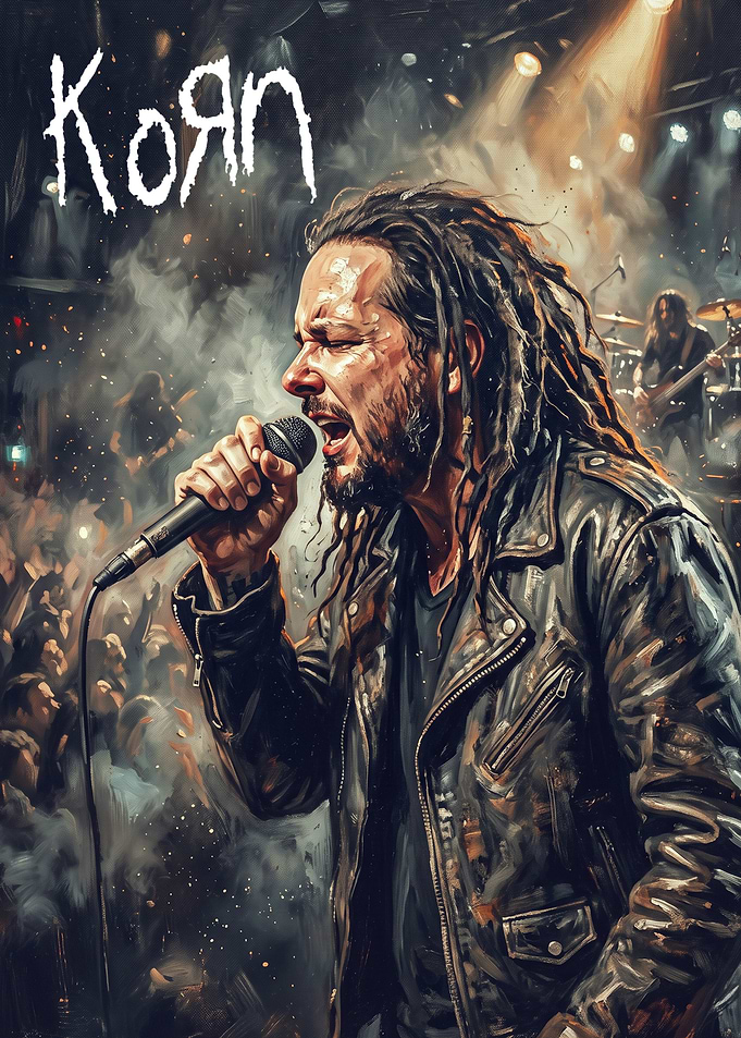 Korn Jonathan Davis Concert Poster