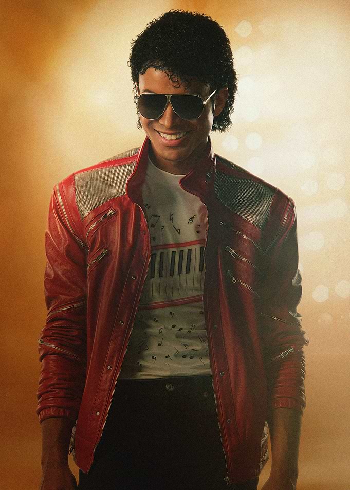 Michael Jackson in Iconic Red Jacket