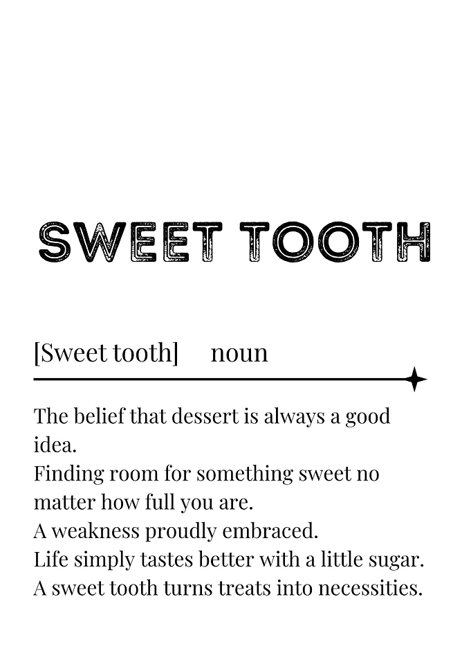 Sweet Tooth