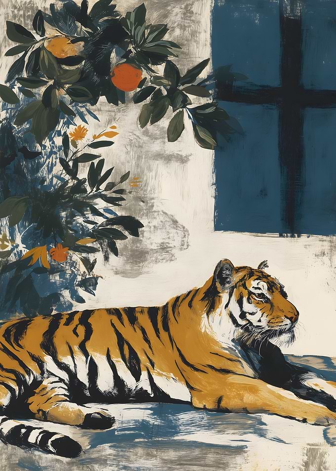 Resting Tiger