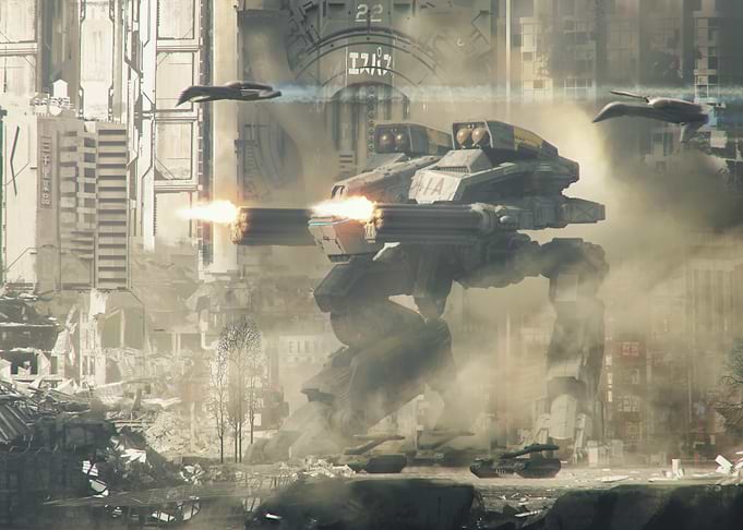 Dropzone Commander UCM Japan Heavy Behemoth