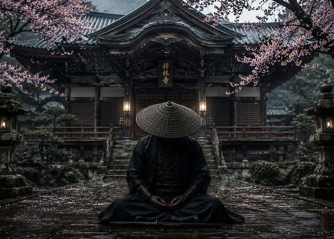 Meditating Samurai