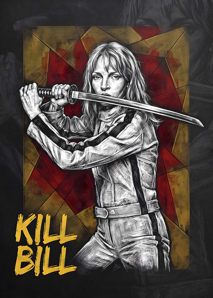 Kill Bill The Bride Poster