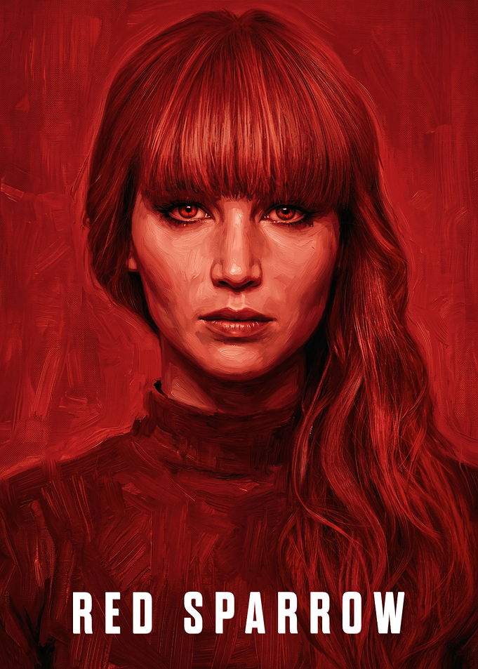 Red Sparrow Movie Poster Art