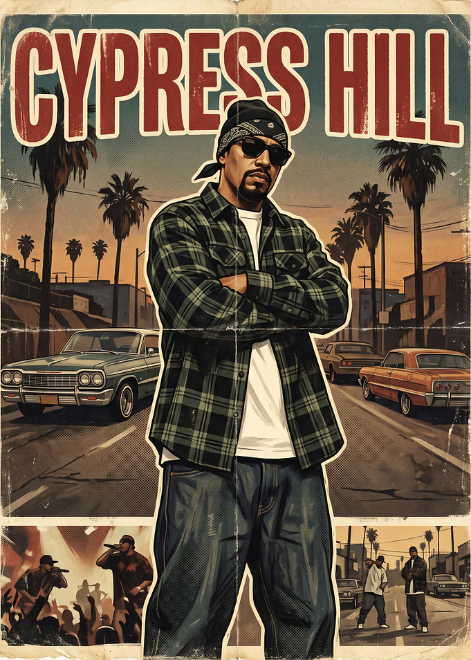 Cypress Hill Hip Hop Poster